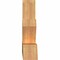 Ekena Millwork Saratoga Smooth Timber Gable Bracket, Western Red Cedar, 96"W x 24"H x 5 1/2"D x 5 1/2"F, 6/12 Pitch GBW096X24X0606SAR00SWR - alternate 4
